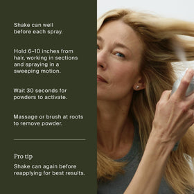 Living Proof lifestyle image on bathroom counter for quick touch-ups