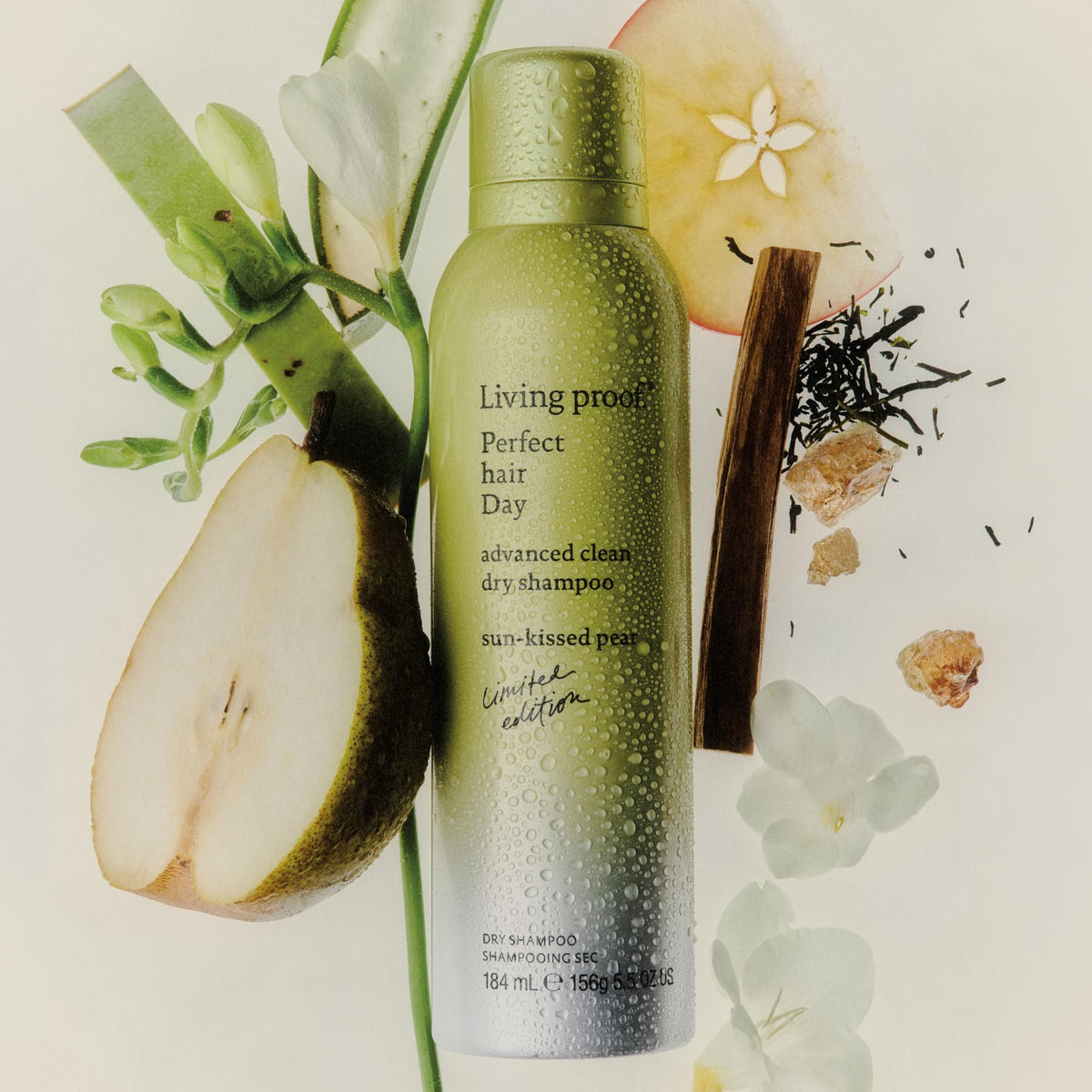 Living Proof in beach lifestyle scene conveying summer scent and pollution protection