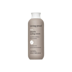 Living Proof product front packaging showing brand and sleek design benefit