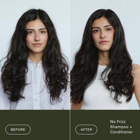 Living Proof pump dispensing shampoo demonstrating convenient, mess-free application