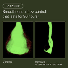Living Proof in toiletry bag showing portability for on-the-go smoothness