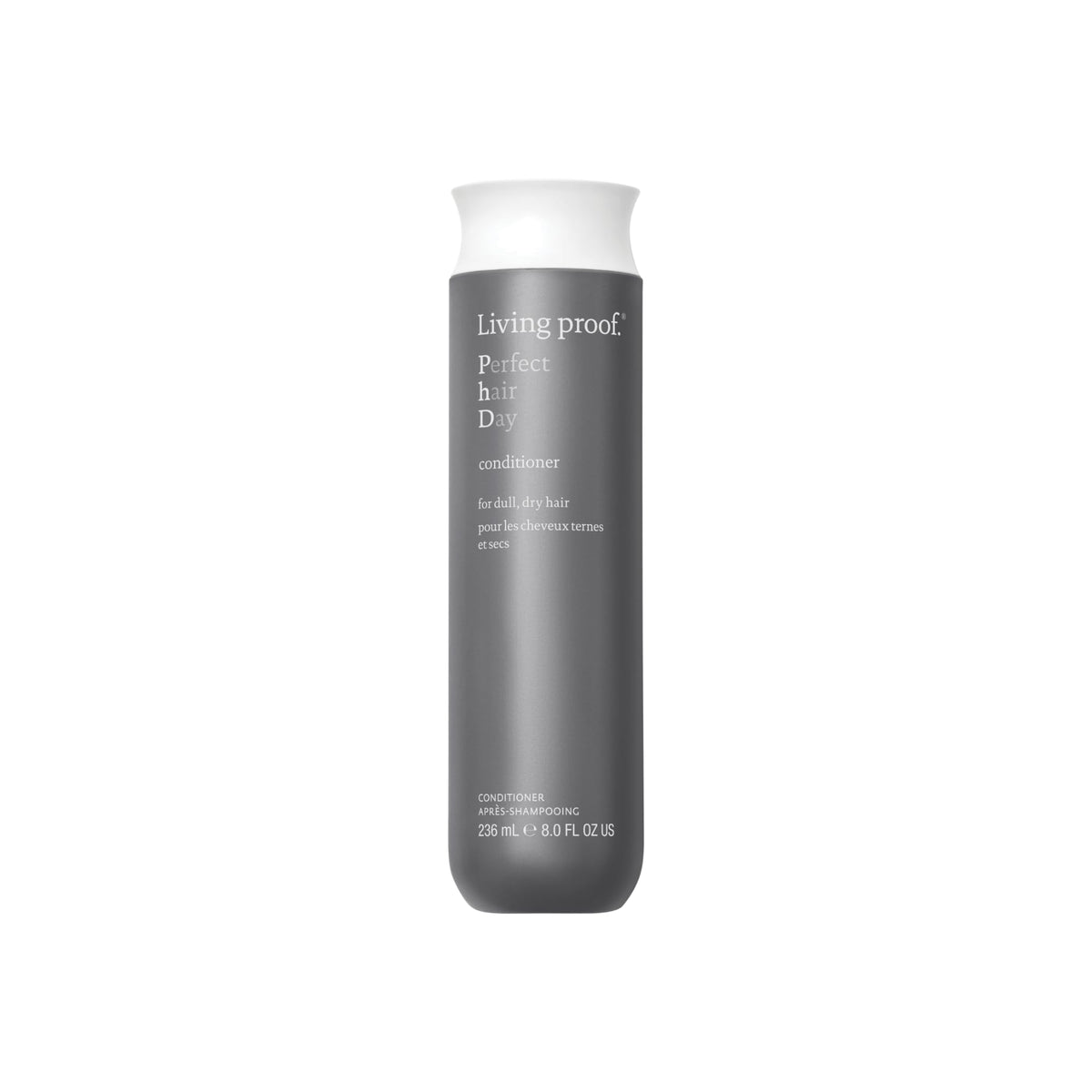 Living Proof front packaging showing bottle and product name benefit lightweight hydration