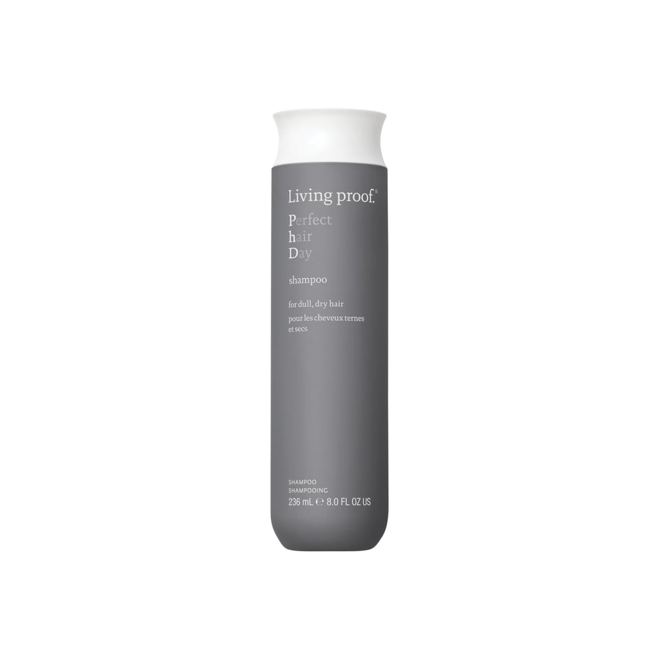 Living Proof front packaging showing clean design and product name benefits