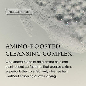 Living Proof bottle on bathroom shelf conveying daily-use convenience benefit
