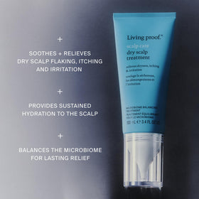Living Proof formula texture closeup demonstrating fast absorption benefit
