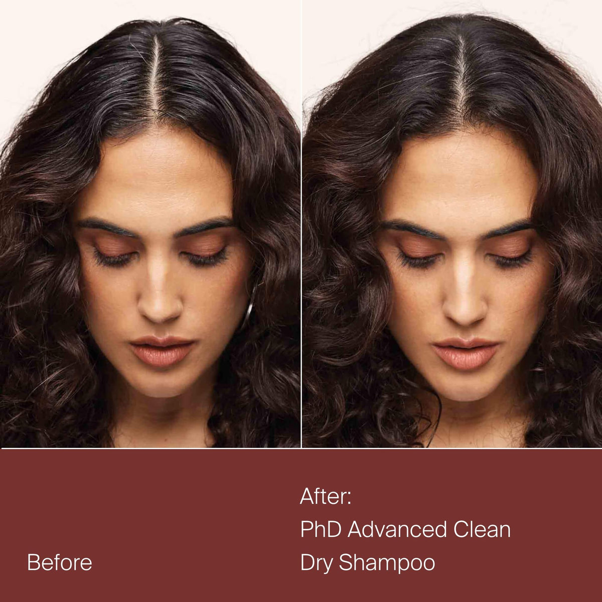Living Proof powder texture close detail highlighting advanced clean formula that removes oil