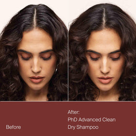 Living Proof powder texture close detail highlighting advanced clean formula that removes oil
