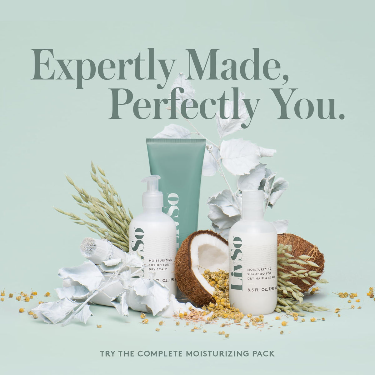 LivSo label ingredients list emphasizing dermatologist-selected actives
