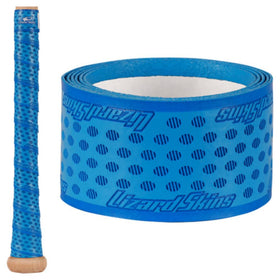 Lizard Skins DSP Ultra front packaging showing Polar Blue grip and length benefit