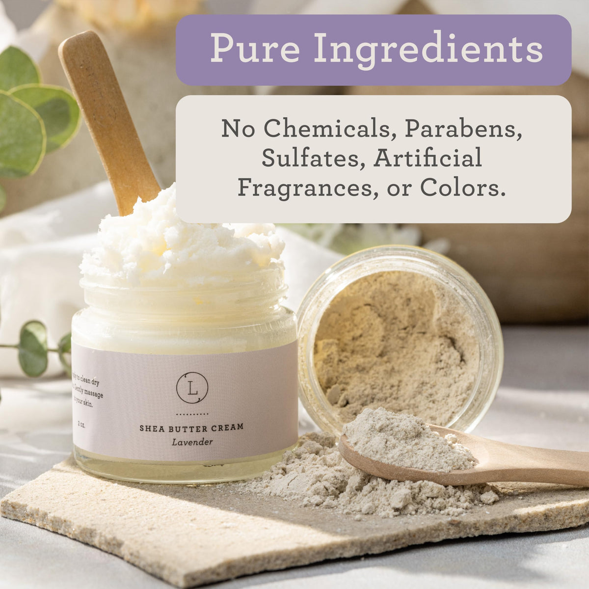 lizush facial clay mask and towel setup showing gentle cleansing benefit