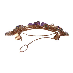 Lizzie Kay kraft gift box with barrettes inside, perfect ready-to-gift presentation