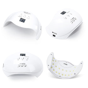 LKE lamp top LCD display highlighting timer control for precision