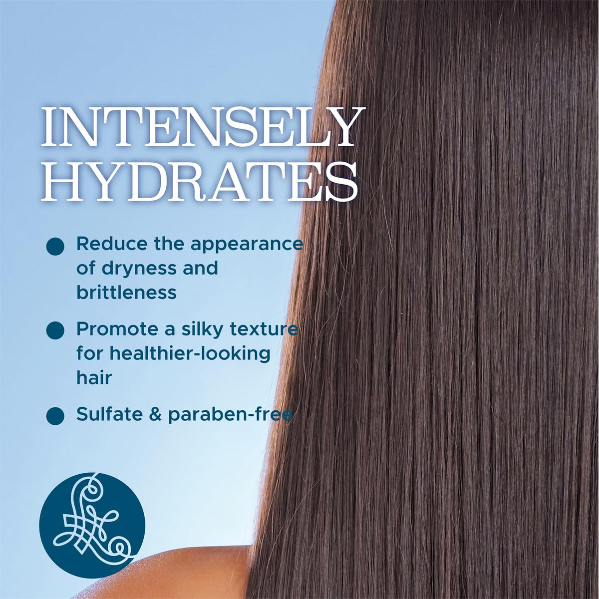 L LUSETA close-up label highlighting hyaluronic acid formula benefit