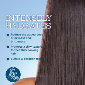 L LUSETA close-up label highlighting hyaluronic acid formula benefit