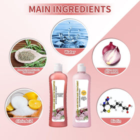 LMDGDS pump and label detail highlighting active ingredients