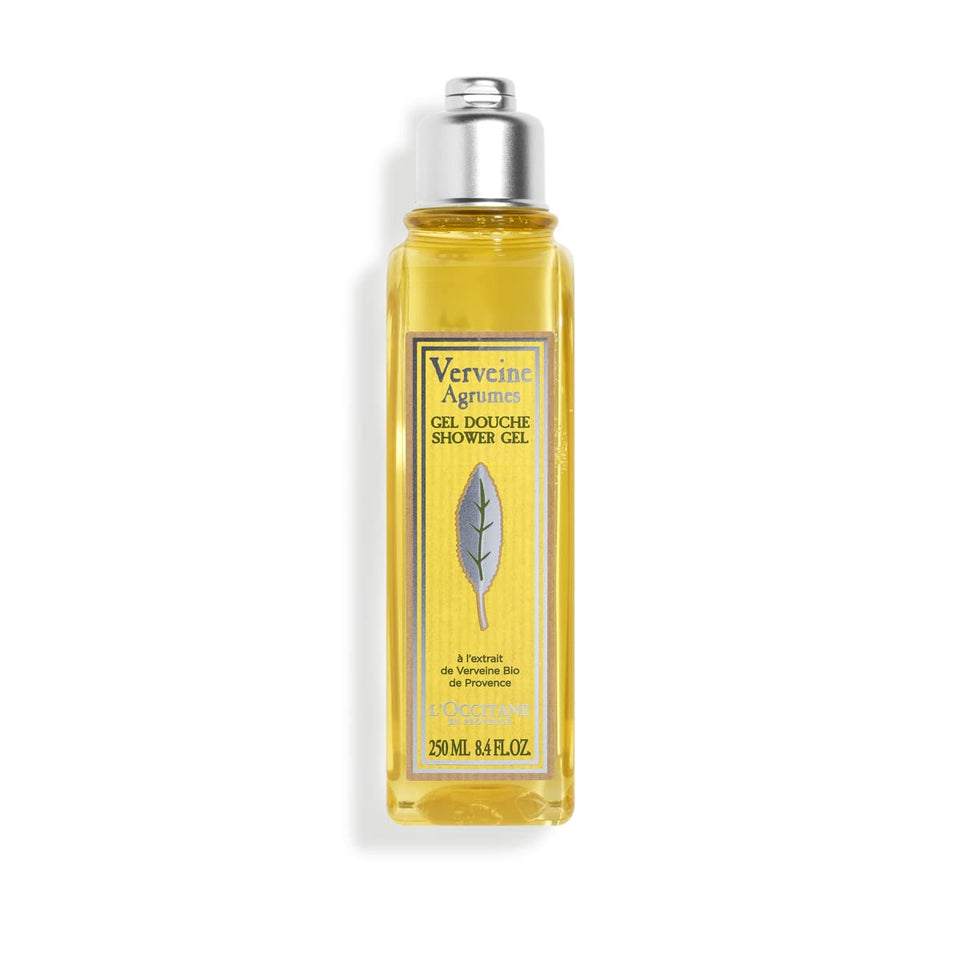 L'OCCITANE front packaging showing bottle and citrus label for fresh cleansing