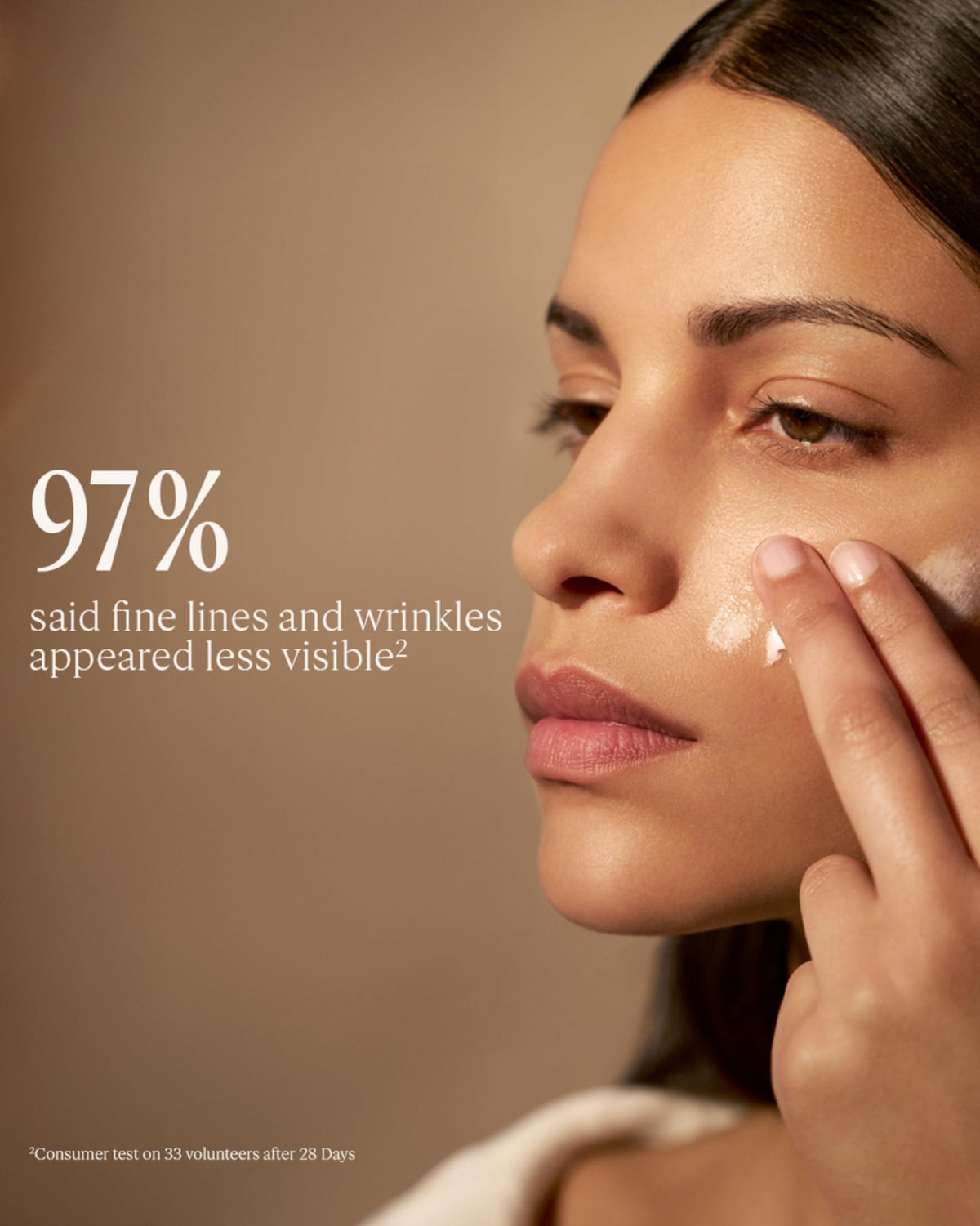 L'OCCITANE jar in hand to show product scale and travel-friendly size benefit