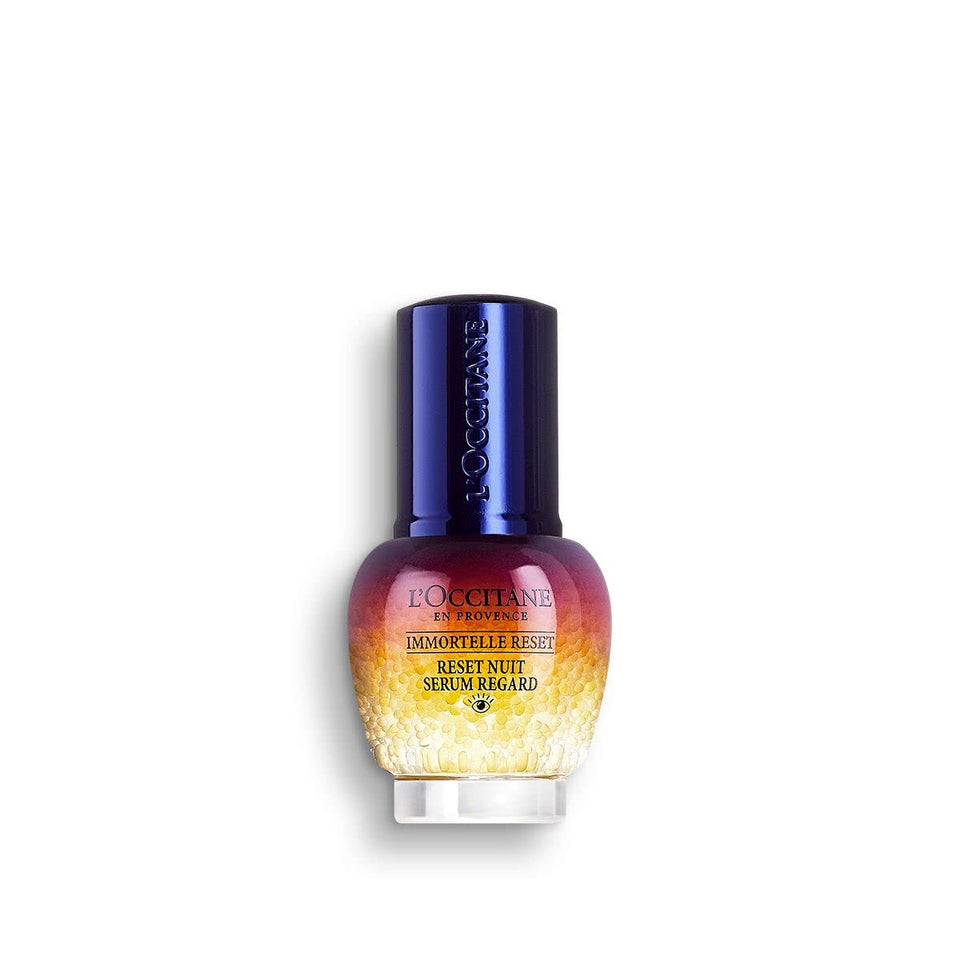 L'OCCITANE front bottle shot showing elegant label and compact size for travel
