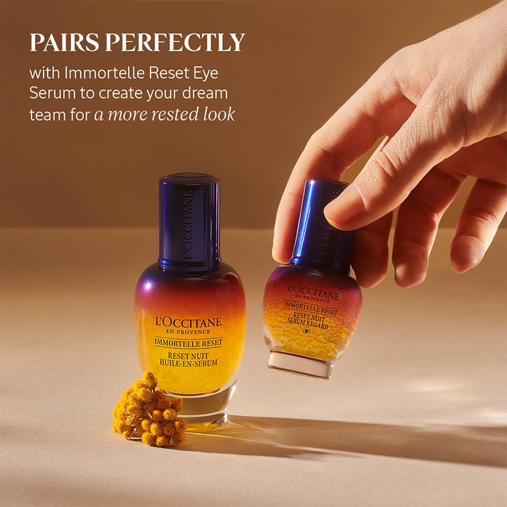 L'OCCITANE nighttime routine lifestyle scene demonstrating calming bedtime ritual