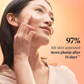 L'OCCITANE cream being applied on hand highlighting quick absorption benefit
