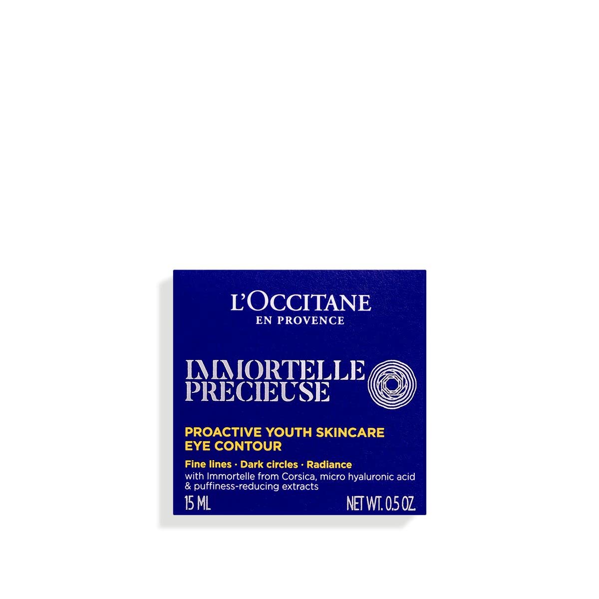 L'OCCITANE balm application on fingertip demonstrating gentle patting benefit