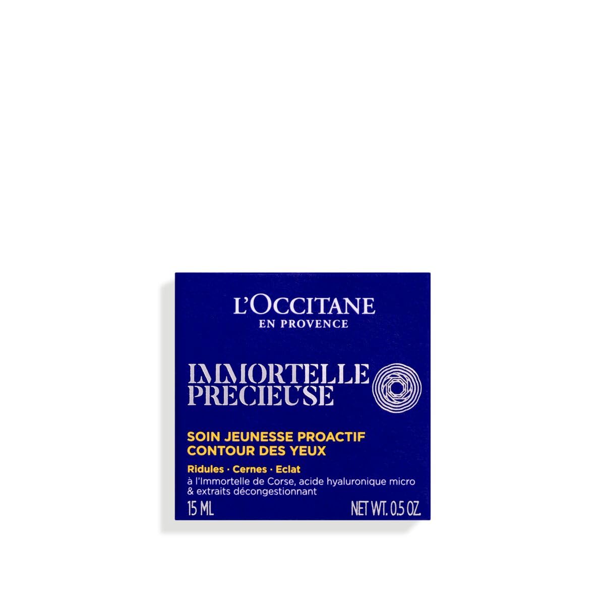 L'OCCITANE close-up of balm texture showing creamy finish and quick absorption