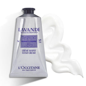 L'Occitane cap and label close-up highlighting quality packaging and easy use
