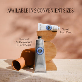 L'OCCITANE tube inside travel pouch demonstrating leak-resistant packing