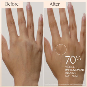 L'OCCITANE applying to cuticles for visible softening and care