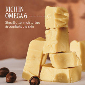 L'OCCITANE creamy texture close-up showing smooth spreadability and lightweight feel