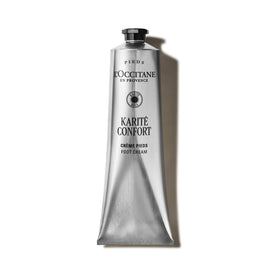 L'OCCITANE front tube showing product branding and benefit