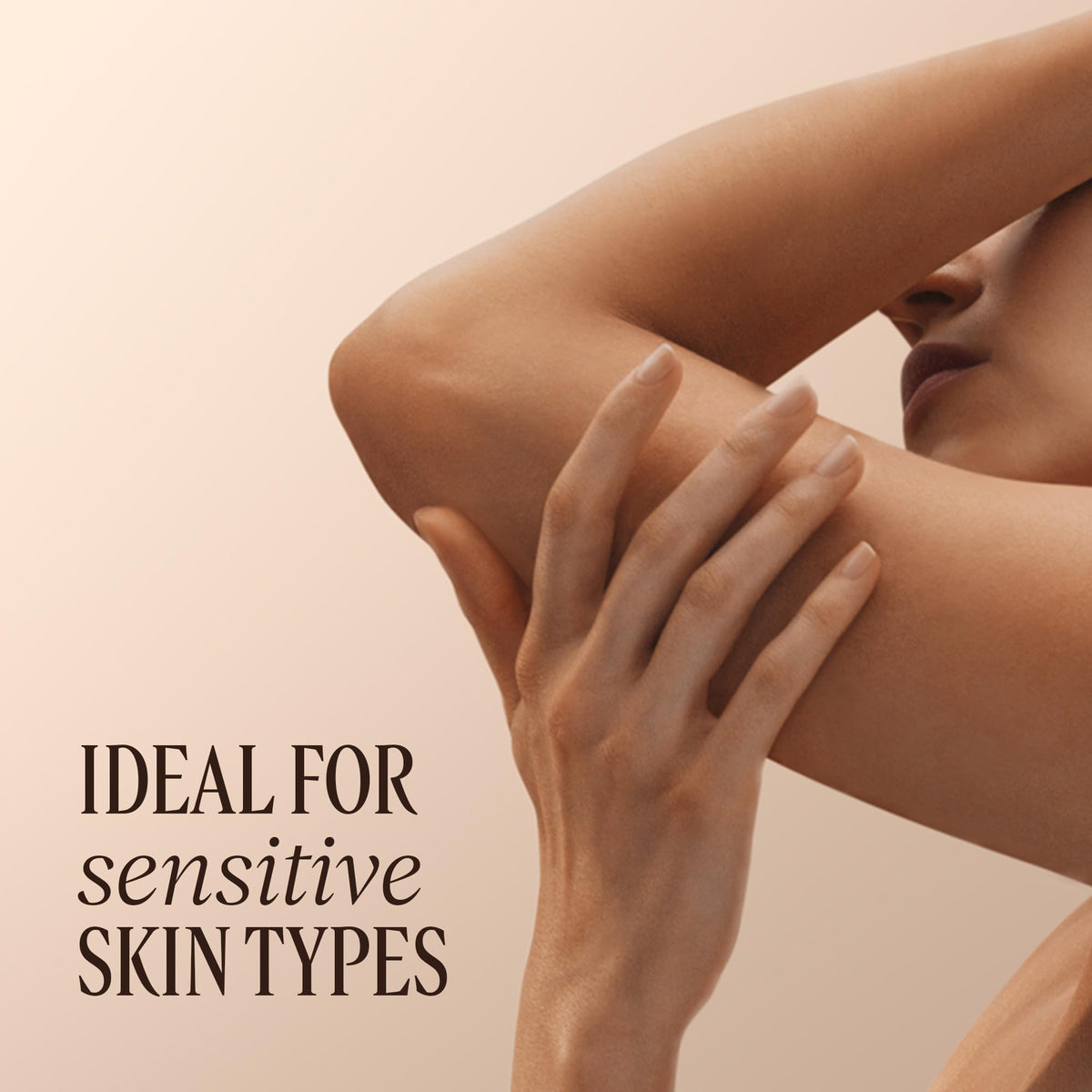 L'OCCITANE creamy shower texture close-up for visible nourishment