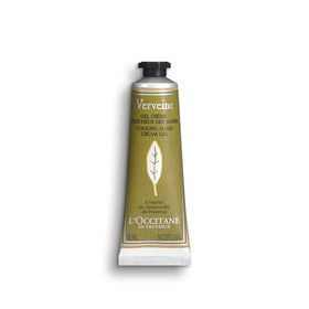 L'Occitane front tube showing product and fresh verbena benefit