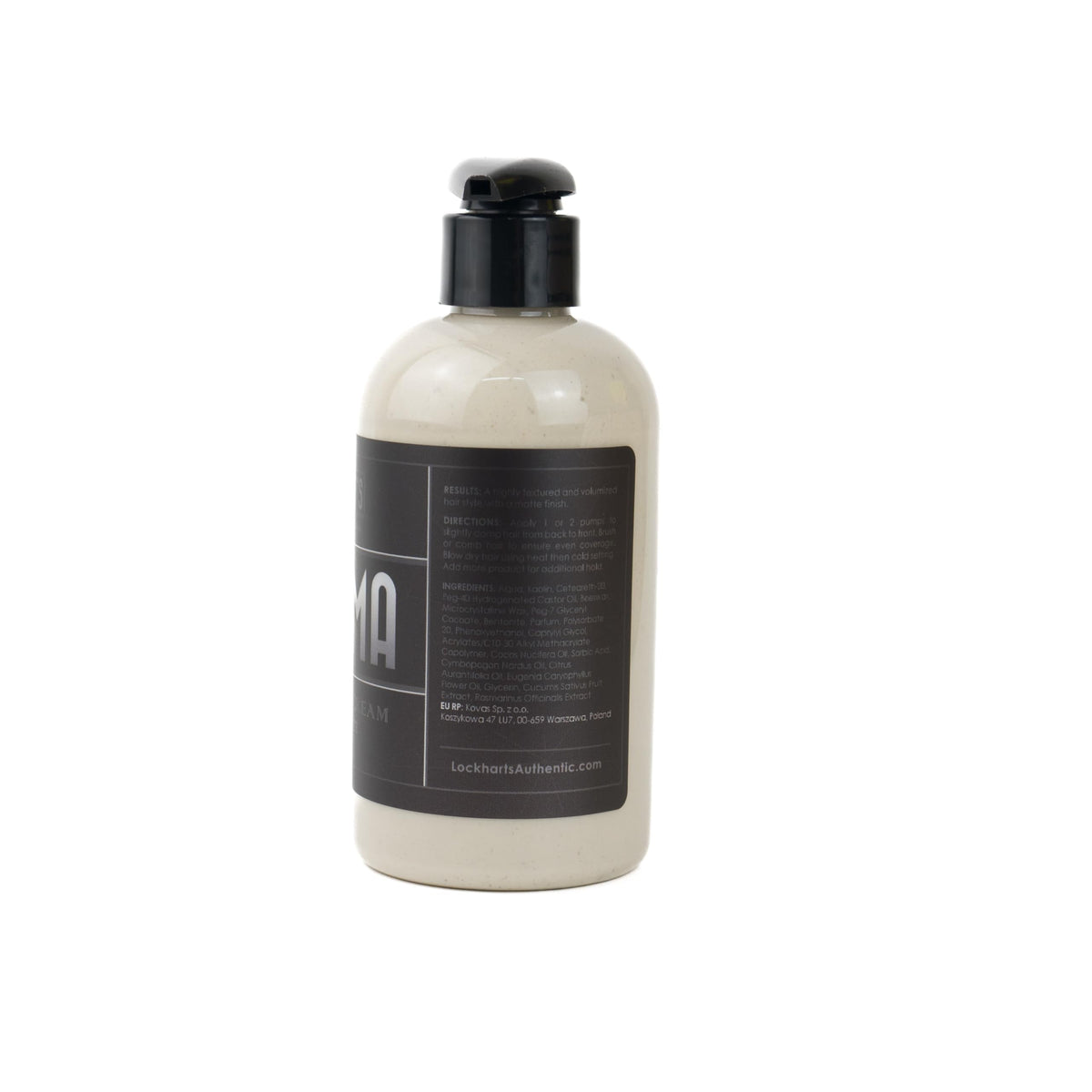Lockhart's pouring kaolin and bentonite clays highlighting natural ingredients