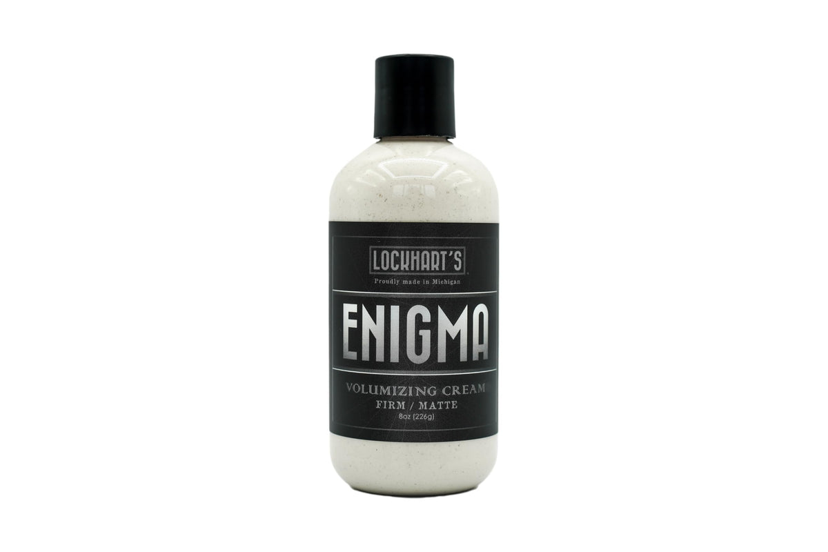 Lockhart's product in barbershop setting showing professional use and versatility