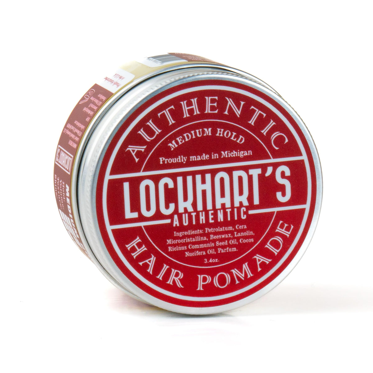 Lockhart's texture close-up showing creamy oil-based pomade for easy spreading and grip