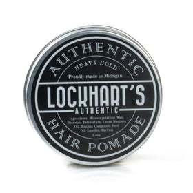 Lockhart's label close-up highlighting coco vanilla scent and strength