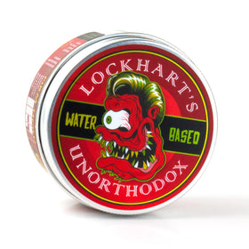 Lockhart's label detail showing ingredients and handcrafted origin for trust and quality