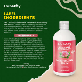 Locsanity after application sleek locs showing defined, refreshed hair