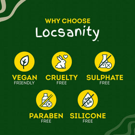 Locsanity peppermint leaves detail conveying cooling scalp relief