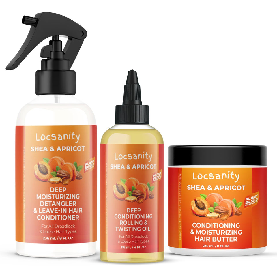 Locsanity front jar shot showing label and benefits for easy identification