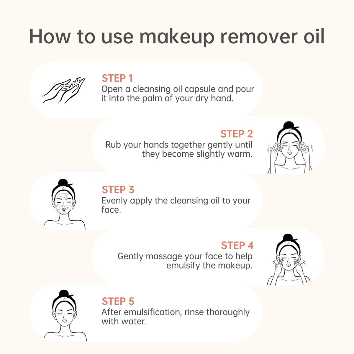 Loffeyo cleansing oil being massaged onto face showing effective makeup removal benefit