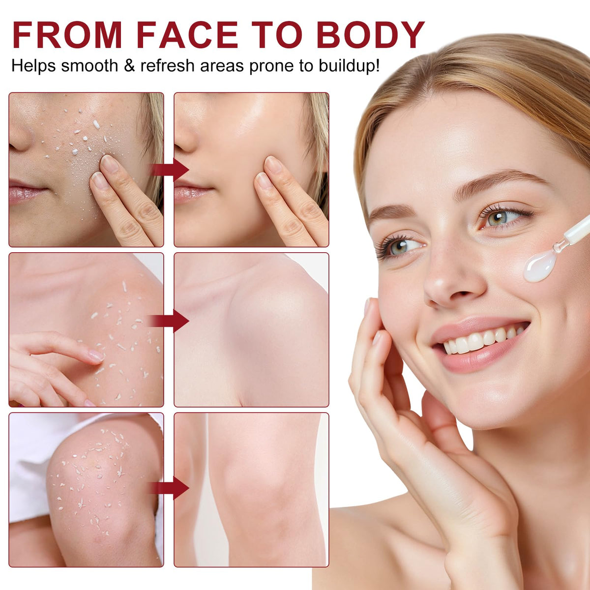 lofuanna side-by-side face and body use showing versatile size and coverage