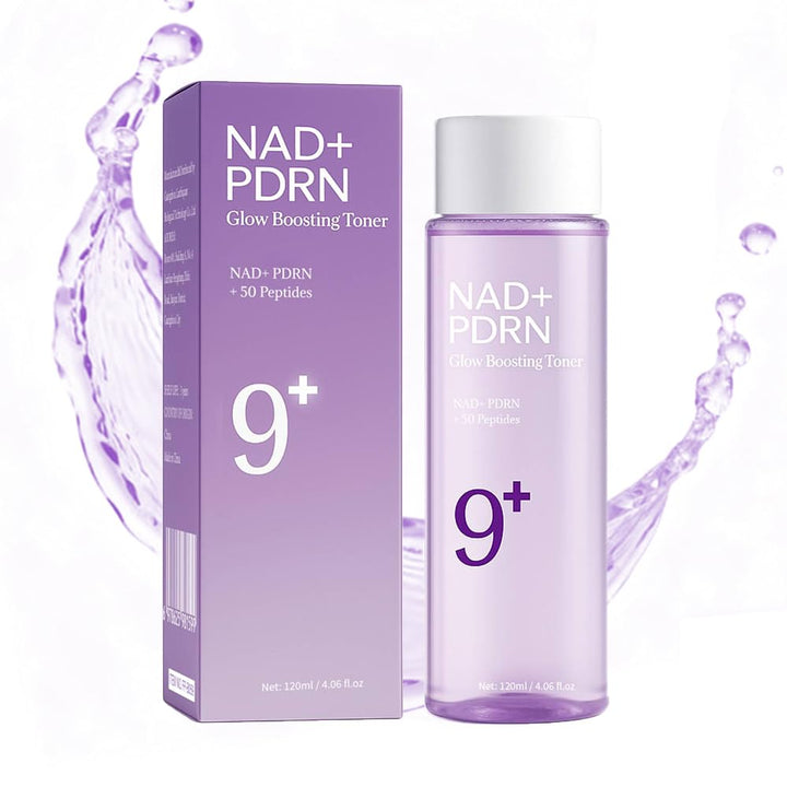 Loicwoo front packaging showing bottle and brightening benefit