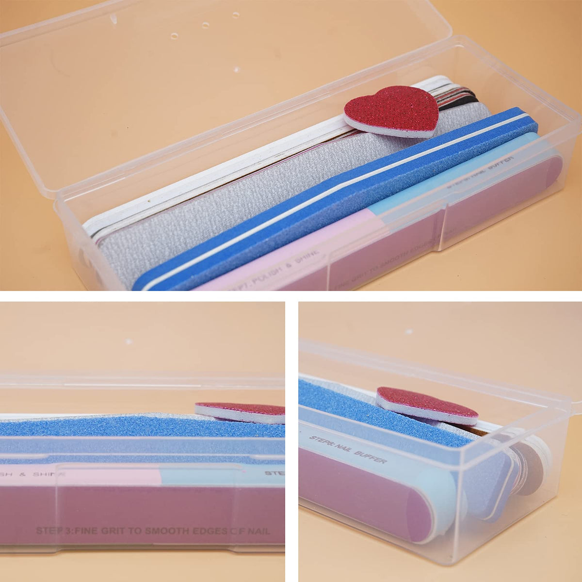 Lokyango stacked boxes beside ruler showing compact travel-friendly scale