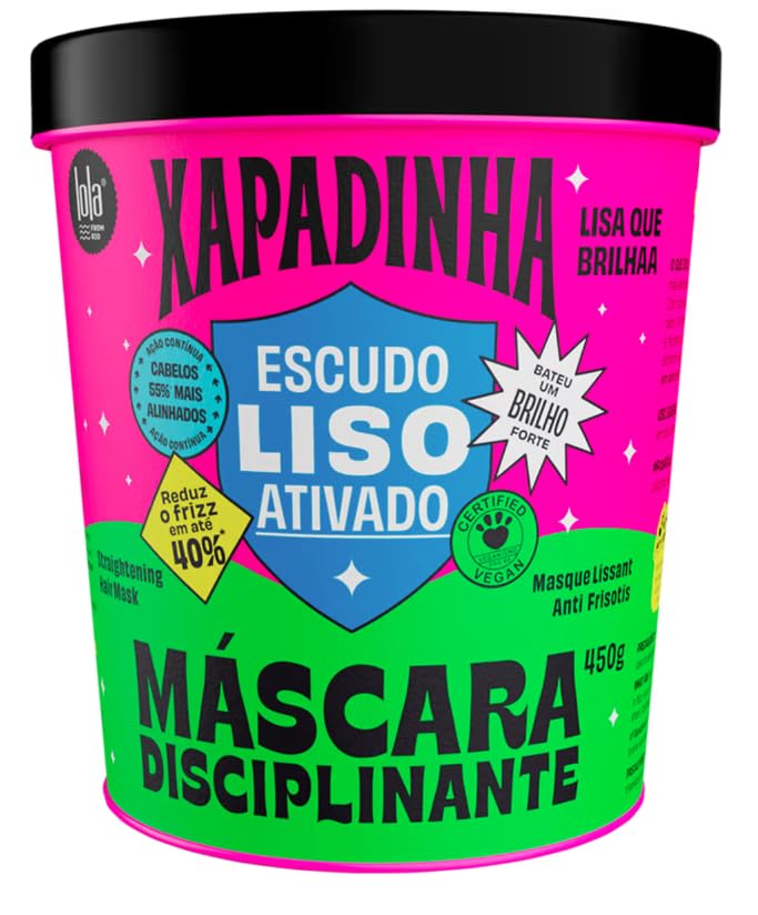 Lola Xapadinha front packaging showing jar and label for easy identification and quick use