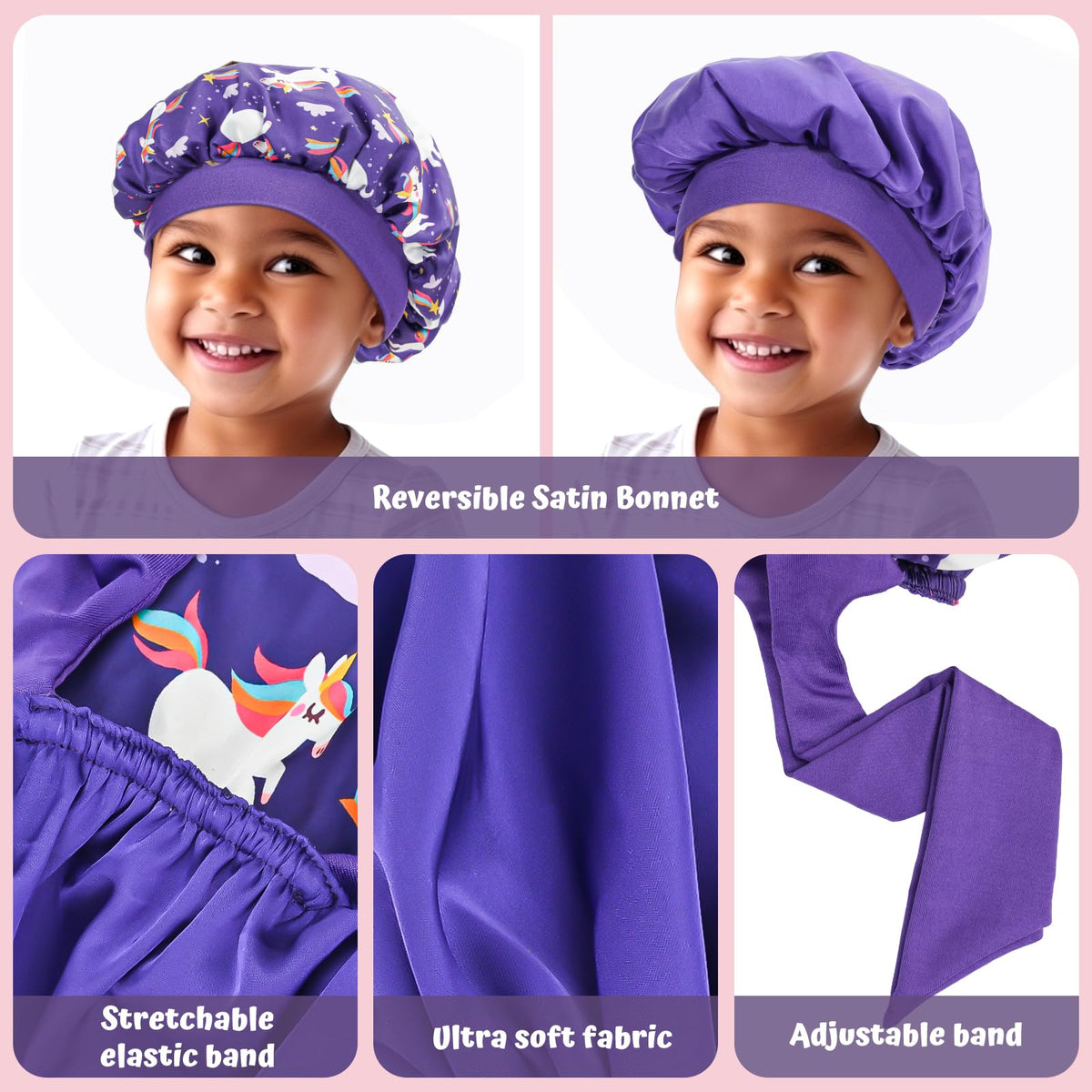 Lolalet close-up satin texture highlighting smooth fabric that reduces hair friction