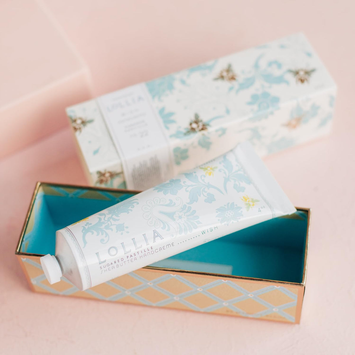 LOLLIA Wish cream texture close-up showing rich, non-greasy cream