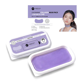 LOLOSKINNY hydrogel sheet close-up showing thin melting texture benefit