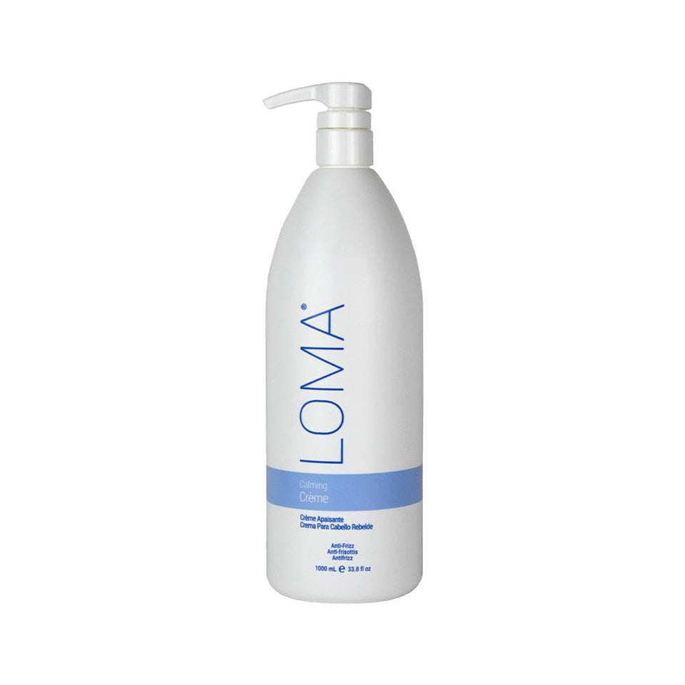 Loma Calming Crème front packaging showing bottle and branding for easy identification and shelf appeal